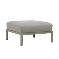 Maximo Pouf de jardin en polypropylène et tissu><noscript><img width=