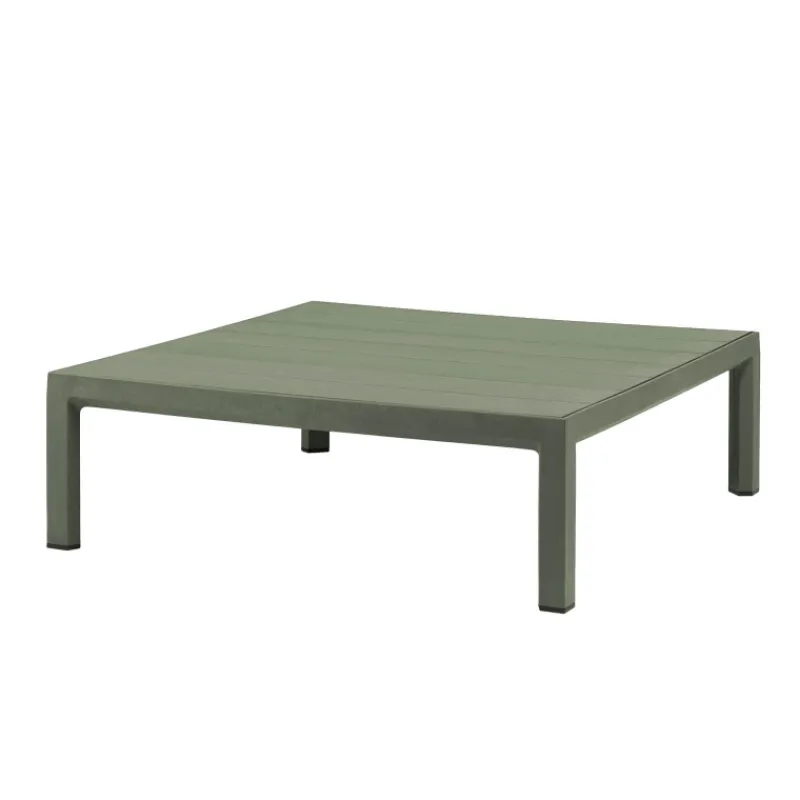 Maximo Table basse de jardin carrée en polypropylène recyclé> Table De Jardin