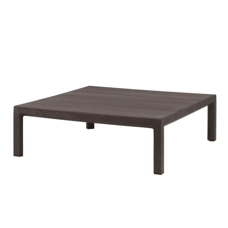 Maximo Table basse de jardin carrée en polypropylène recyclé> Table De Jardin