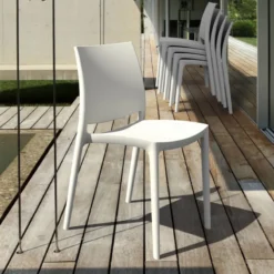 Maya Chaise de jardin en polypropylène> Chaise De Jardin