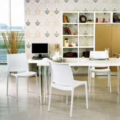 Maya Chaise en plastique polypropylène><noscript><img width=
