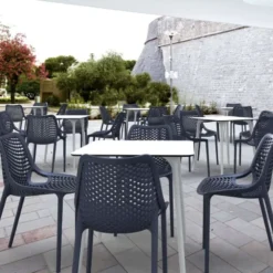 Maya Table carrée en stratifié><noscript><img width=