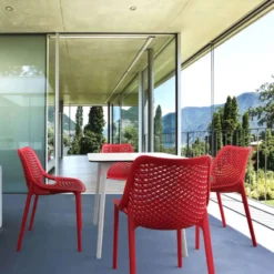 Maya Table carrée en stratifié><noscript><img width=