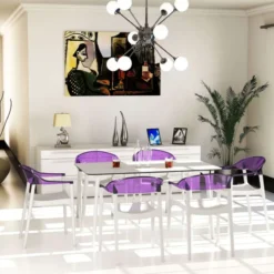 Maya Table de cuisine rectangulaire en stratifié><noscript><img width=