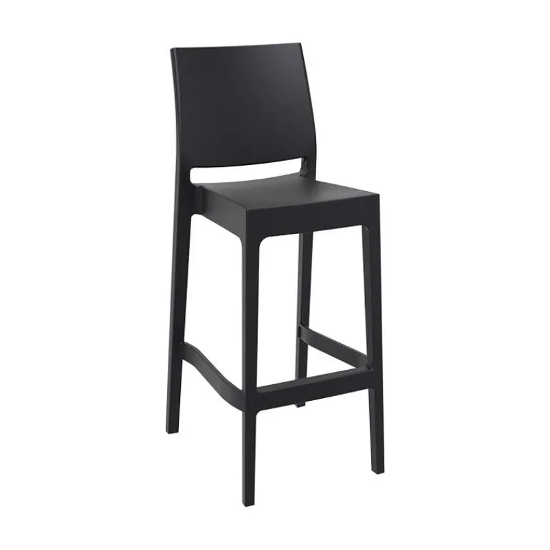 Maya Tabouret de bar empilable en polypropylène> Tabouret De Bar (assise +/- 80 Cm)