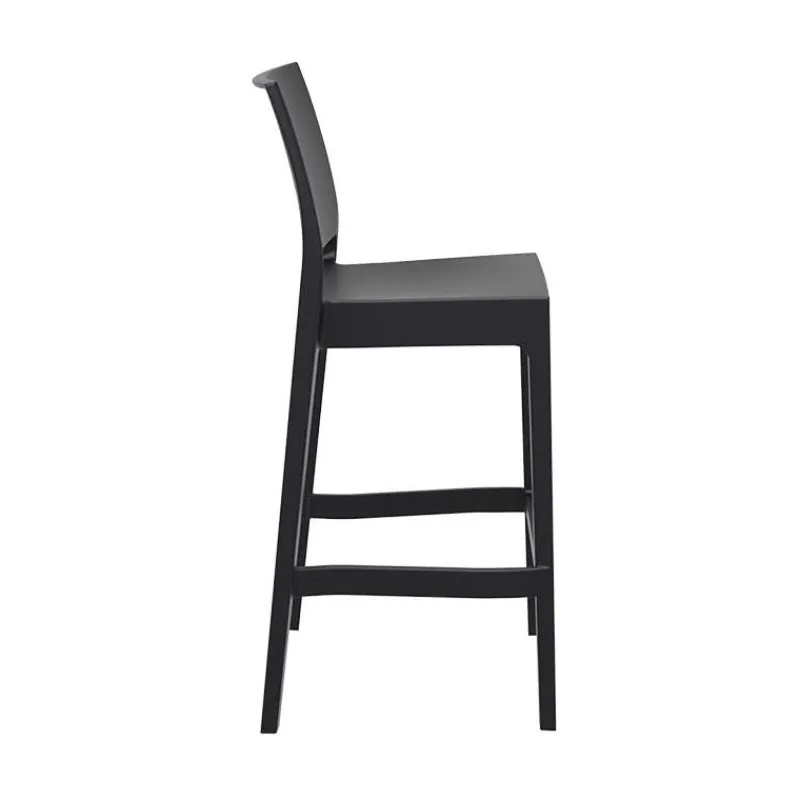 Maya Tabouret de bar empilable en polypropylène> Tabouret De Bar (assise +/- 80 Cm)