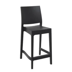 Maya Tabouret snack moderne empilable en polypropylène> Tabouret Snack (assise +/- 65 Cm)|Tabouret De Bar (assise +/- 80 Cm)