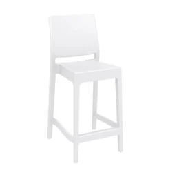 Maya Tabouret snack moderne empilable en polypropylène><noscript><img width=