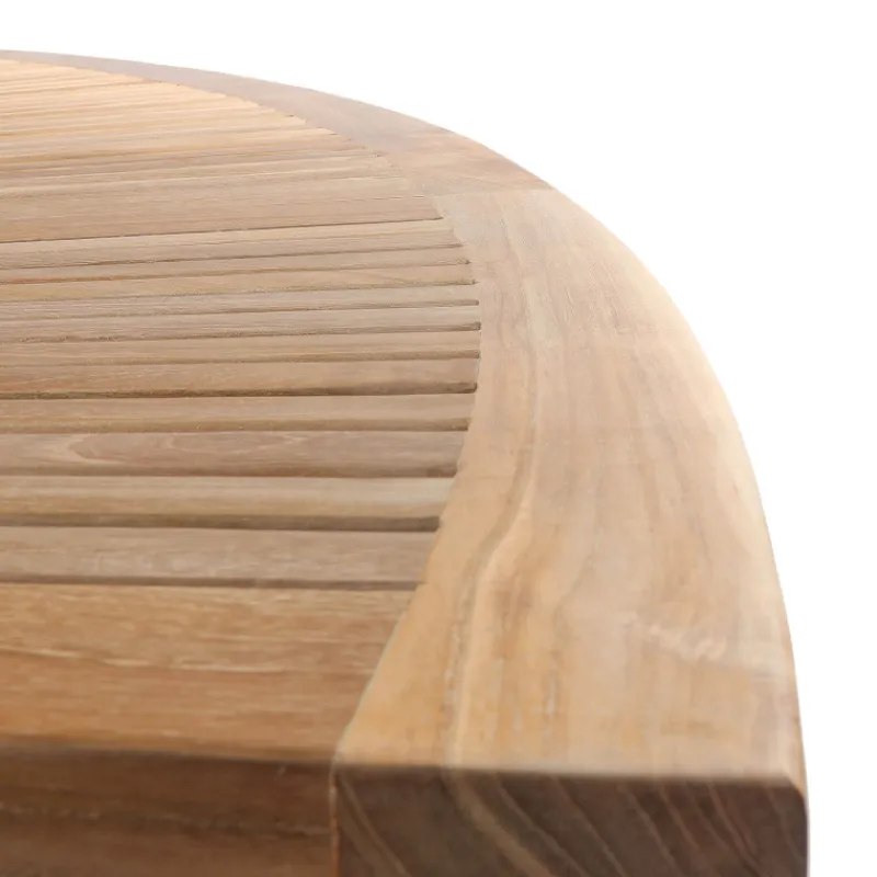 Medicis MenhirBar de jardin avec rangement pliable en teck massif> Table De Jardin
