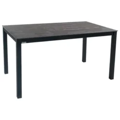 Pure design Millenium 4 Table rectangulaire en dekton et pieds en métal> Table De Salle à Manger