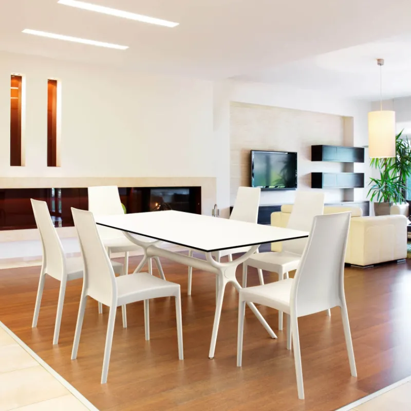 Miranda Chaise empilable en polypropylène> Chaise De Cuisine|Chaise De Salle à Manger