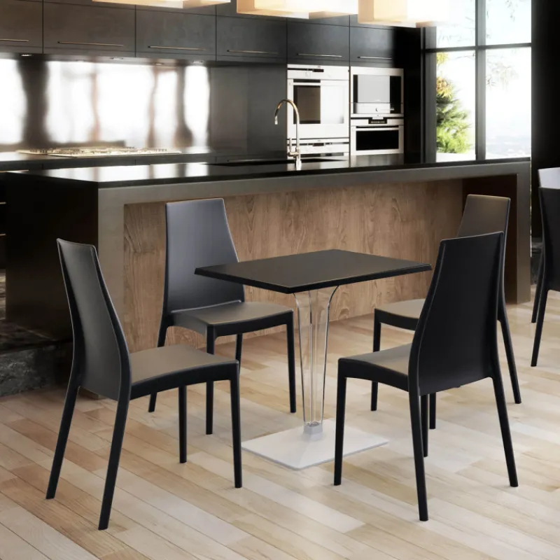 Miranda Chaise empilable en polypropylène> Chaise De Cuisine|Chaise De Salle à Manger
