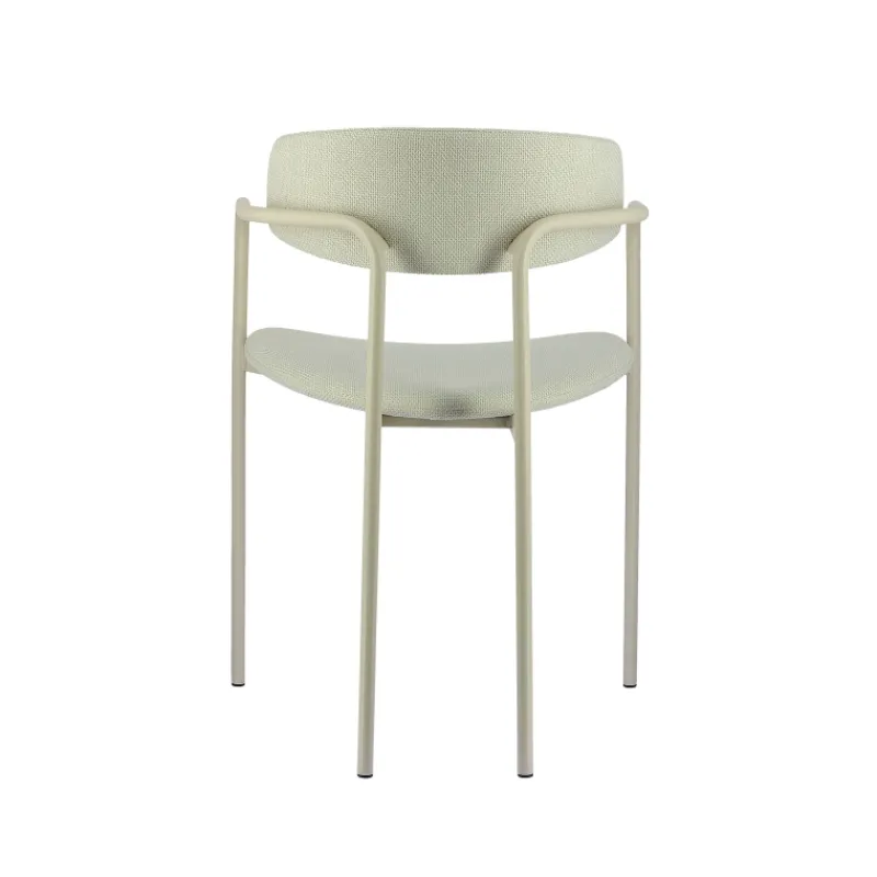 Perfecta Mirror Chaise moderne en tissu avec accoudoirs et pieds en métal> Chaise De Salle à Manger|Chaise Salon