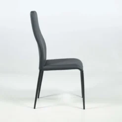 Europea Mirta Chaise de salle à manger italienne en synthétique et métal><noscript><img width=