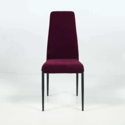 Europea Mirta Chaise de séjour moderne en tissu et pieds en métal> Chaise De Salle à Manger