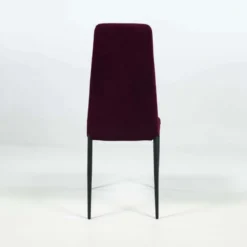 Europea Mirta Chaise de séjour moderne en tissu et pieds en métal><noscript><img width=