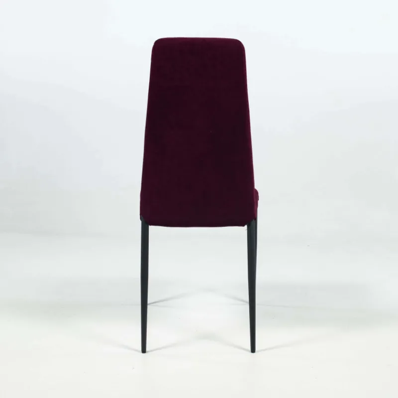 Europea Mirta Chaise de séjour moderne en tissu et pieds en métal> Chaise De Salle à Manger