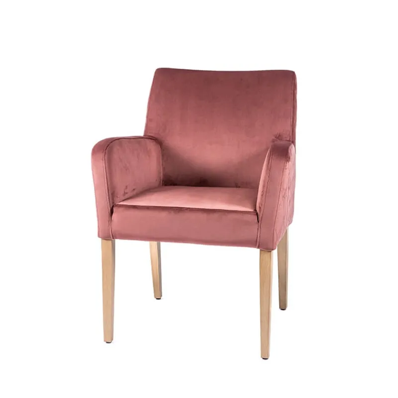 Sessio Moritz diamant Fauteuil cocooning matelassé dans le dos et revêtement en tissu> Chaise De Salle à Manger|Chaise Salon