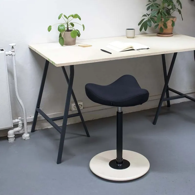 Varier Move ® Tabouret ergonomique réglable en tissu> Tabouret Snack (assise +/- 65 Cm)|Tabouret De Bar (assise +/- 80 Cm)