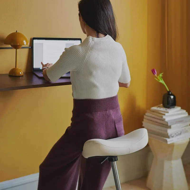 Varier Move ® Tabouret ergonomique réglable en tissu> Tabouret Snack (assise +/- 65 Cm)|Tabouret De Bar (assise +/- 80 Cm)