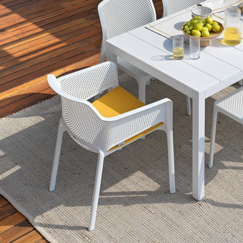 Net Fauteuil de terrasse moderne en polypropylène> Chaise De Jardin|Fauteuil De Jardin