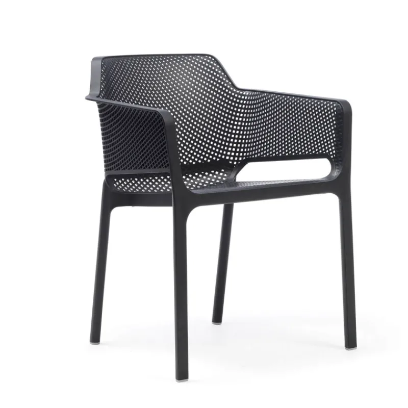 Net Fauteuil de terrasse moderne en polypropylène> Chaise De Jardin|Fauteuil De Jardin