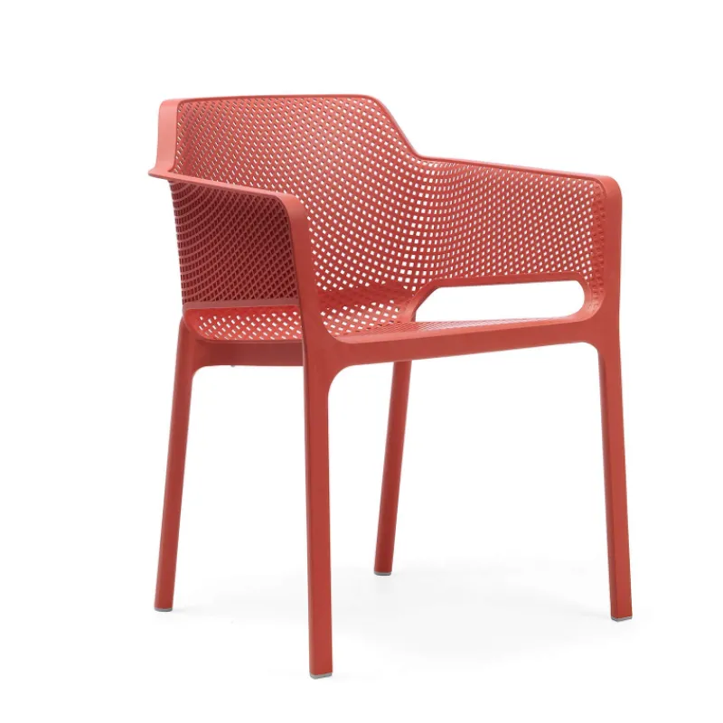 Net Fauteuil de terrasse moderne en polypropylène> Chaise De Jardin|Fauteuil De Jardin