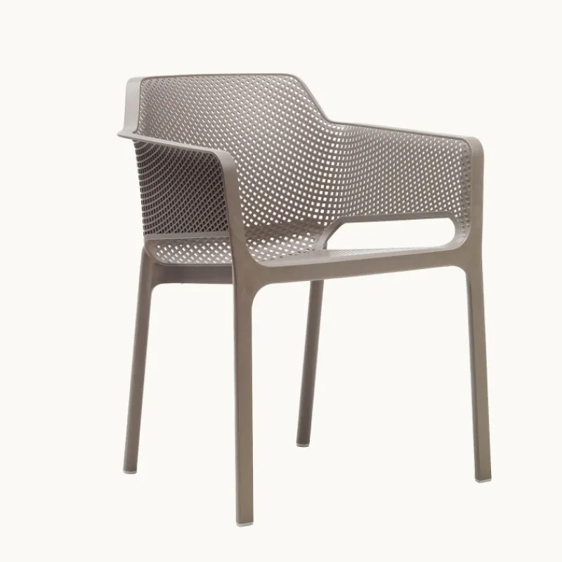Net Fauteuil moderne empilable en polypropylène> Chaise De Cuisine|Chaise De Salle à Manger