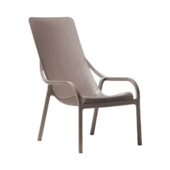Net Lounge Fauteuil lounge extérieur en polypropylène recyclable empilable><noscript><img width=