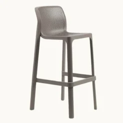 Net Tabouret haut empilable en polypropylène> Tabouret Snack (assise +/- 65 Cm)|Tabouret De Bar (assise +/- 80 Cm)