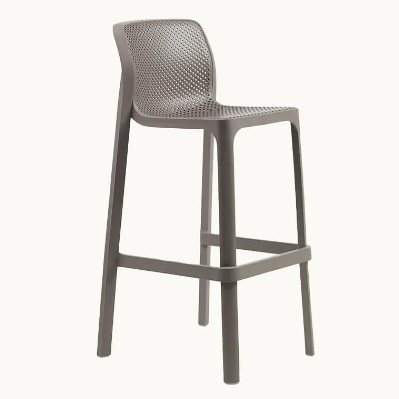 Net Tabouret haut empilable en polypropylène> Tabouret Snack (assise +/- 65 Cm)|Tabouret De Bar (assise +/- 80 Cm)