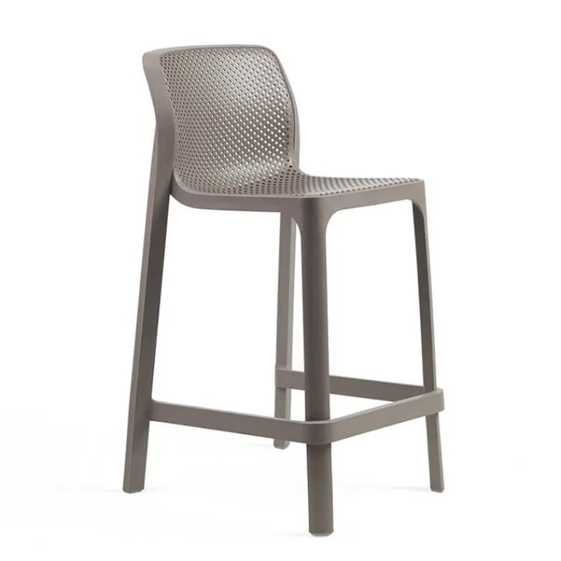 Net Tabouret haut empilable en polypropylène> Tabouret Snack (assise +/- 65 Cm)|Tabouret De Bar (assise +/- 80 Cm)