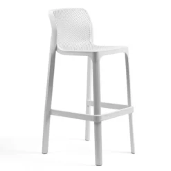 Net Tabouret haut empilable en polypropylène><noscript><img width=