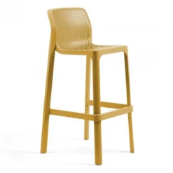 Net Tabouret haut empilable en polypropylène><noscript><img width=