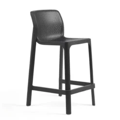 Net Tabouret haut empilable en polypropylène><noscript><img width=