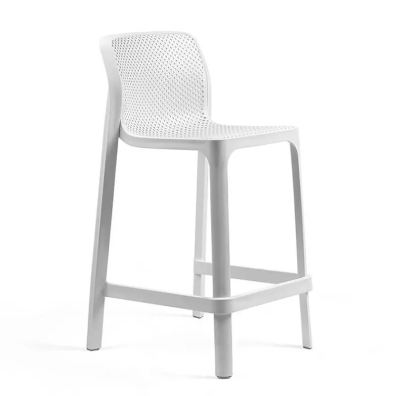 Net Tabouret haut empilable en polypropylène> Tabouret Snack (assise +/- 65 Cm)|Tabouret De Bar (assise +/- 80 Cm)