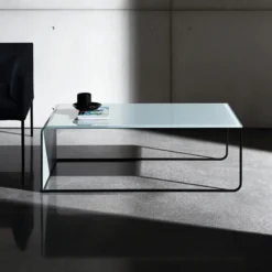 Sovet Italia Nido Sovet® Table basse gigogne en verre> Table De Salon