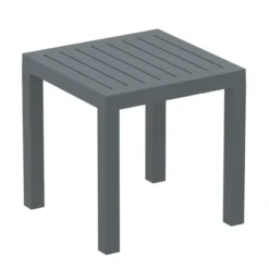 Ocean Side Table basse d’appoint carrée en résine pour jardin> Table De Jardin