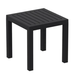 Ocean Side Table basse d’appoint carrée en résine pour jardin><noscript><img width=
