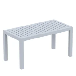Ocean Table basse de jardin en résine rectangulaire> Table De Jardin