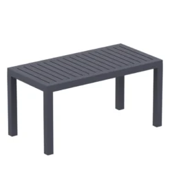 Ocean Table basse de jardin en résine rectangulaire><noscript><img width=