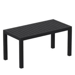 Ocean Table basse de jardin en résine rectangulaire><noscript><img width=