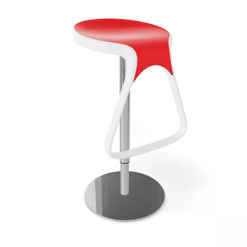 Octo Tabouret design italien pivotant> Tabouret Snack (assise +/- 65 Cm)|Tabouret De Bar (assise +/- 80 Cm)