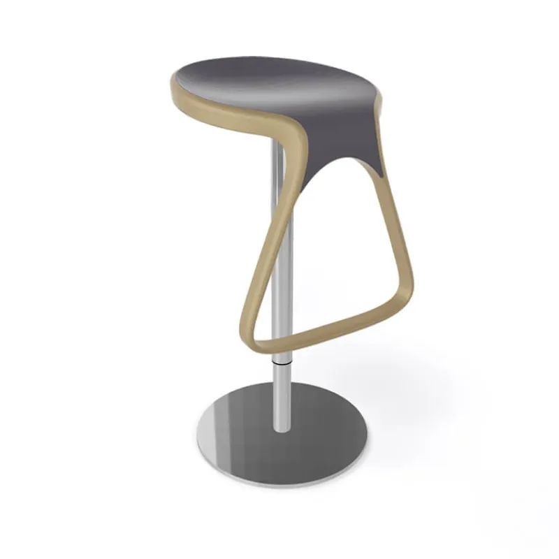 Octo Tabouret design italien pivotant> Tabouret Snack (assise +/- 65 Cm)|Tabouret De Bar (assise +/- 80 Cm)