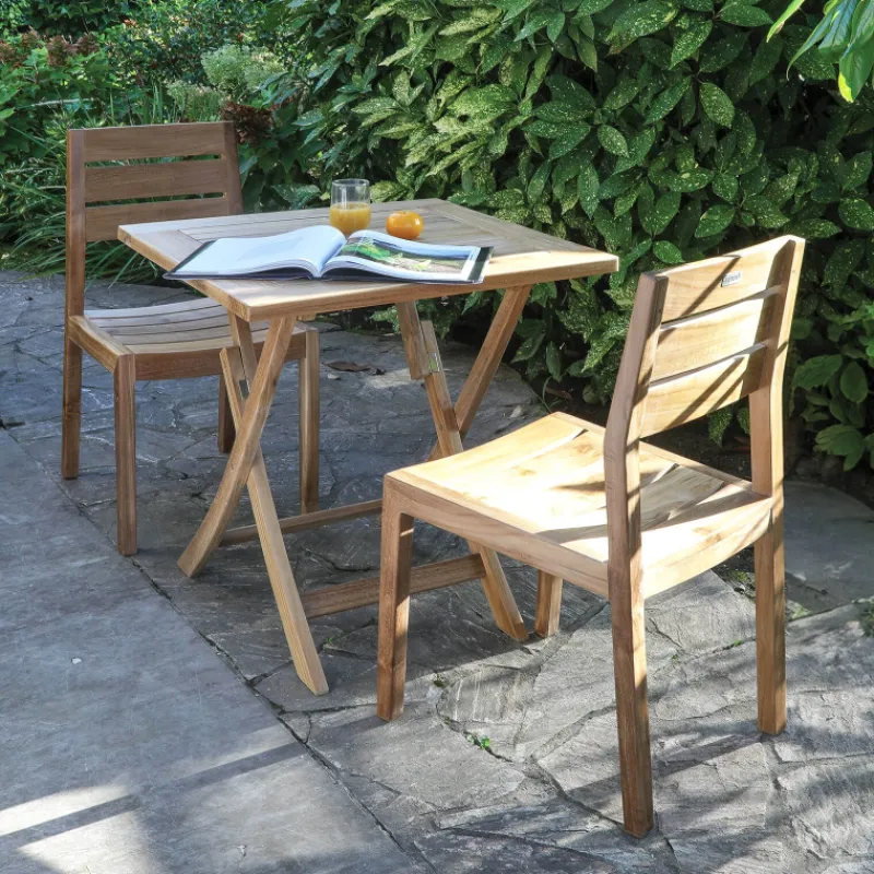 Medicis ODAChaise de jardin en teck massif> Chaise De Jardin