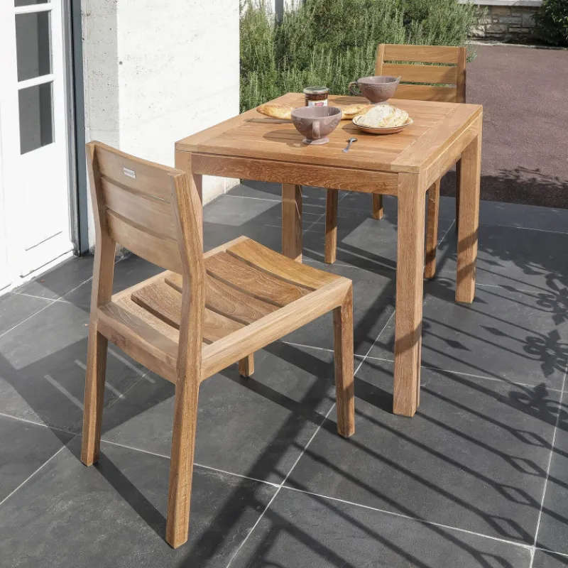 Medicis ODAChaise de jardin en teck massif> Chaise De Jardin
