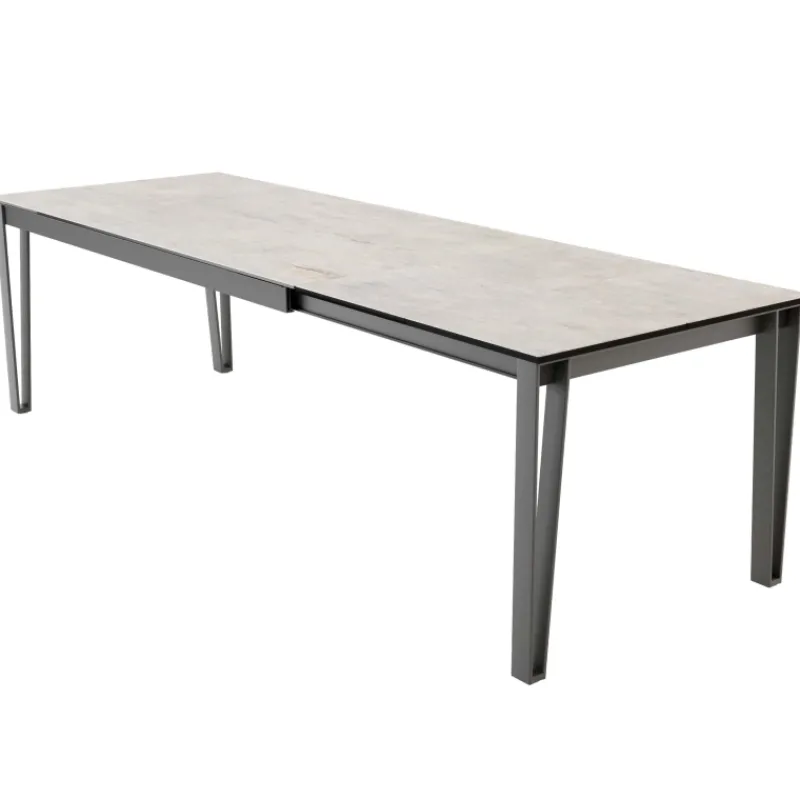 Cancio Okaso Table extensible moderne en céramique pieds en épingle> Table De Salle à Manger