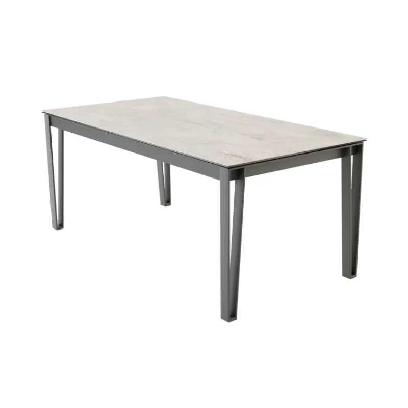 Cancio Okaso Table extensible moderne en céramique pieds en épingle> Table De Salle à Manger