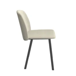 Perfecta Olivia Chaise tendance en tissu et pieds métal><noscript><img width=