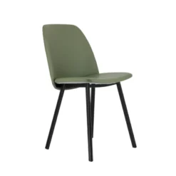 Perfecta Olivia Chaise tendance rembourrée en simili avec pieds en métal> Chaise De Cuisine|Chaise De Salle à Manger